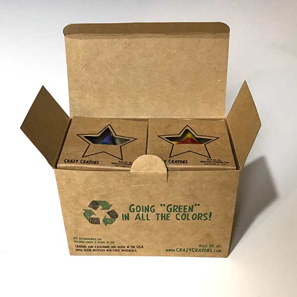 Crazy Crayons Party Pack of Eco Stars - Image 2